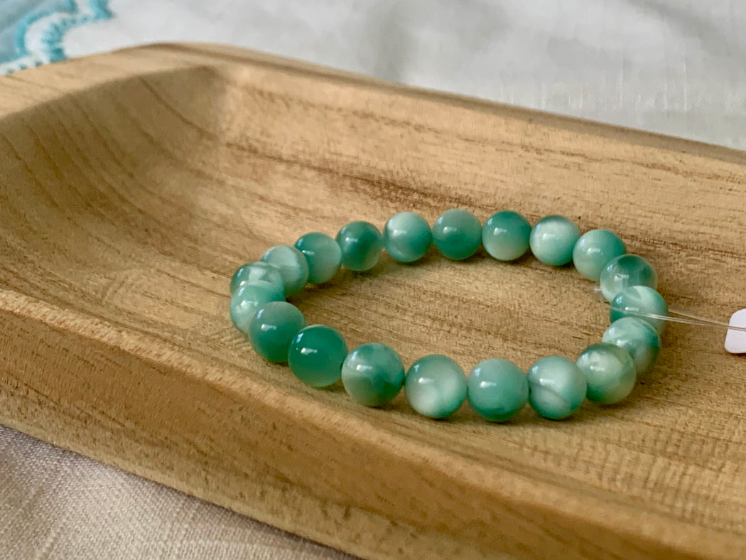 Angelite stretch bracelet